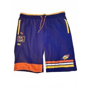 🔥 Blac Leaf Knit Shorts – Cobalt Blue Big & Tall (4XL) NWT 🔥